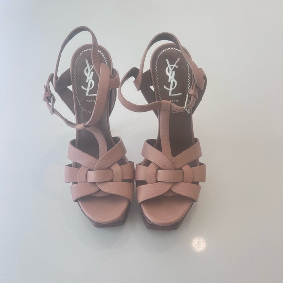 Yves Saint Laurent Pink Heels - Picture 1 of 3